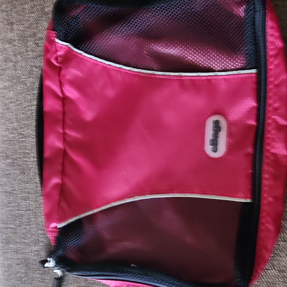 eBags Red Packing Cube for Travel Made Easy 6x10x3